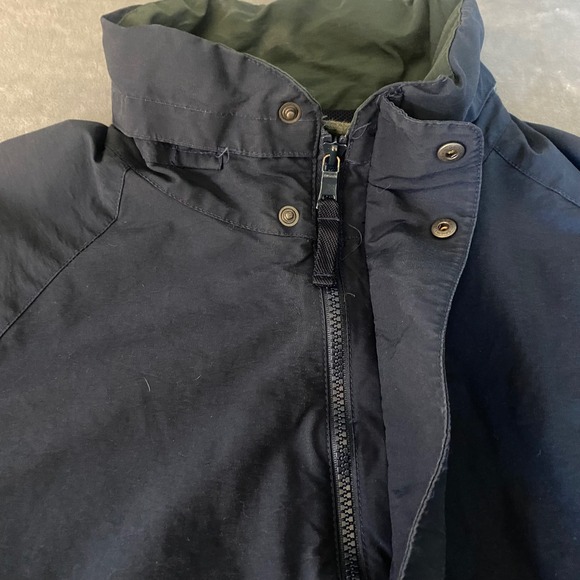Nautica Mens Navy Blue Lightweight Jacket Size Medium Full Zip - Picture 6 of 11